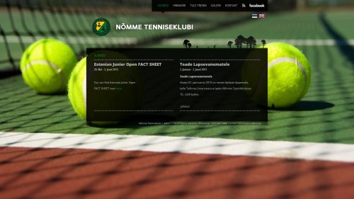 Nõmme Tenniseklubi koduleht